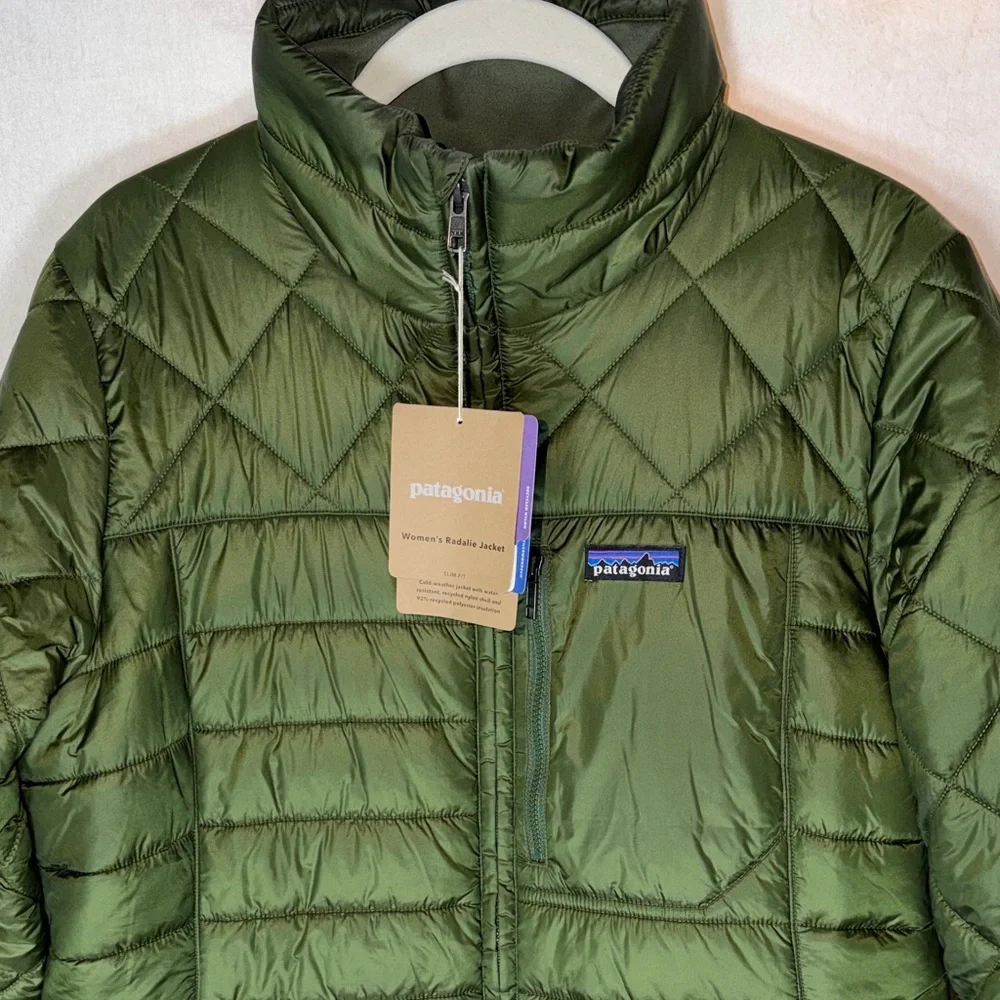 Patagonia Radalie Insulated Jacket - Green - Womens Large - NWT - Picture 3 of 10
